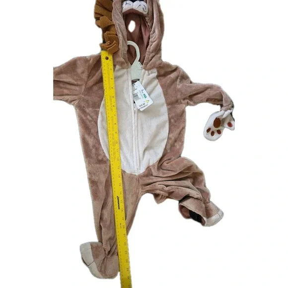 Vtg Miniwear Infant Plush Lion Costume 1 Piece, 12‎ Months ToysRUs NWT - Picture 9 of 9